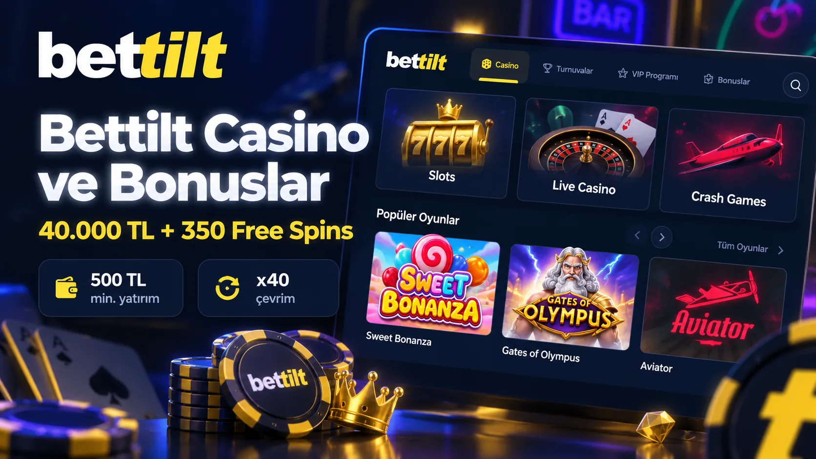 Bettilt Casino ve Oyunlar