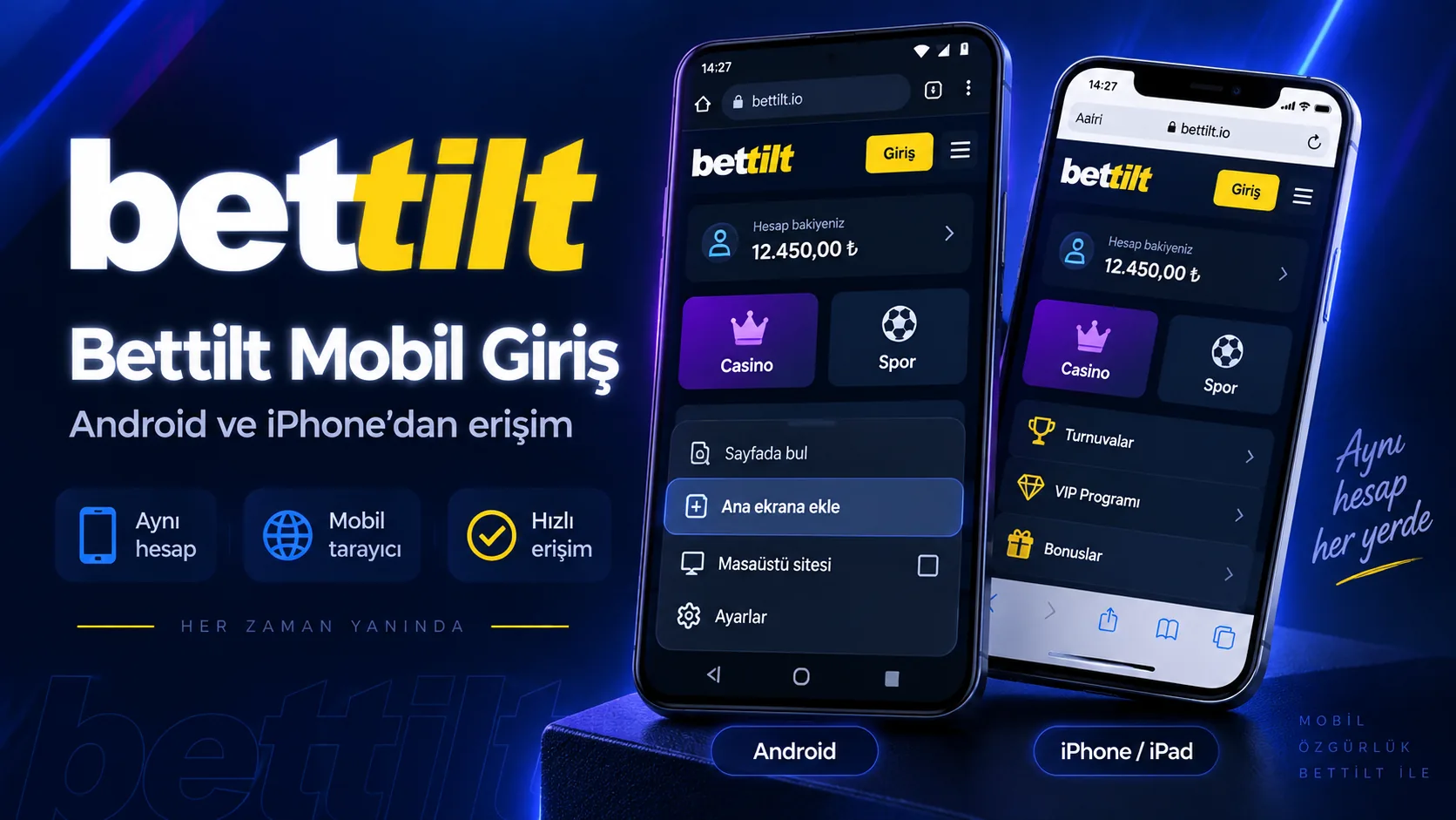 Bettilt Mobil Giriş ve APK